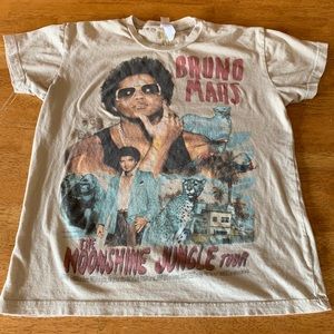 Bruno Mars The Moonshine jungle tour T-shirt